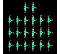 Generisch Appareil de pêche à 3 voies avec articulation pivotante, articulation rotative à 3 voies pour 20 émerillons de pêche avec perles lumineuses - Connecteur haute performance en forme de T pour