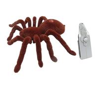 Generisch Araignée radiocommandée, décoration d'extérieur, jouet effrayant pour Halloween, araignées avec télécommande sans fil, accessoires fright pour enfants, animaux à distance