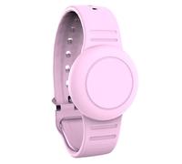 Generisch Argent Argenté Aimanté Plusieurs Inoxydable Bijoux dissimulés, légers, compatibles avec les montres pour enfants Classique Bracelet Perlé Connecté Acier Couleurs Bijoux (Pink, A)