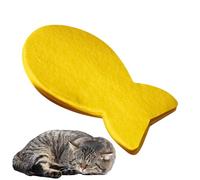 Generisch Argent pour animaux de compagnie pour sacrifice au-delà - Argent fantôme en papier pour chats et chiens à brûler - 50 feuilles de monnaie commémorative en forme de poisson pour animaux de