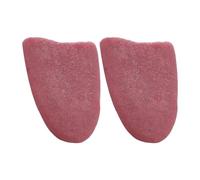 Generisch Articles de blague Fausse langue - Lot de 2 pièces de magicien | Accessoire de magicien réaliste pour adolescents, adultes, acteurs, comédiens, collectionneurs, cabinets effrayants
