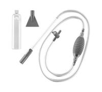 Generisch Aspirateur de gravier d'aquarium - Siphon manuel - Accessoire d'aquarium pour poissons combattants, tortues, eau douce, eau salée, fond de sol, sable, roche, plantes, grottes, algues