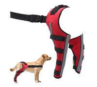 Generisch Attelle de jambe pour chien | Protection des articulations du genou pour chiens - Soutien de la marche arrière, pour restaurer la faiblesse après l'entraînement en plein air, fixation de la