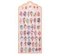 Generisch Autocollant 3D alimentaire | Autocollant de scrapbooking décoratif pour scrapbooking | Pour bouteille d'eau, salle de classe, récompense, mur, ordinateur portable, téléphone portable