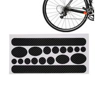 Generisch Autocollant de protection de base pour vélos - Autocollant de vélo, protection de chaîne de VTT - Protection de base de chaîne - Tampon Protecton des sports - Véos de