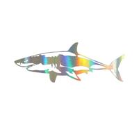 Generisch Autocollant requin de voiture | Sticker mural animal de dessin animé, requin résistant à la pluie