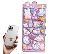 Generisch Autocollants 3D - Autocollants 3D en relief scintillants de dessin animé - Mini animaux de dessin animé - Autocollants 33D | pour tout-petits, étudiants, et filles, scrapbooking, journal