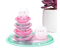 Generisch Autocollants 3D pour - Figurines d'animaux amusantes empilables - Pour ordinateur portable, tasse, bouteille d'eau, ordinateur, tablette, téléphone portable, adolescent, fille et