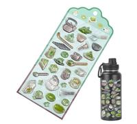 Generisch Autocollants 3D, pour scrapbooking, décoration alimentaire, pour le scrapbooking, pour bouteille d'eau, salle de classe, récompense, mur, ordinateur portable, téléphone portable, skateboard
