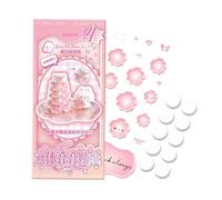 Generisch Autocollants de dessin animé - Animaux 3D amusants - Pour ordinateur portable, tasse, bouteille d'eau, ordinateur, tablette, téléphone portable, adolescent, fille et