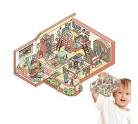 Generisch Autocollants de dessin animé, autocollants multifonctionnels | Autocollants colorés et mignons pour enfants, coordination œil-main pour enfants, adolescents, réunions de groupes d'intérêt