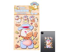 Generisch Autocollants décoratifs 3D au motif d'animaux amusants - Pour ordinateurs portables, étuis de téléphone portable, carnets, journaux, travaux manuels, , adultes, comme cadeaux pour les