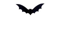 Generisch Autocollants d'horreur pour le mur - Autocollants lumineux - Décoration d'Halloween - Motif œil d'esprit - Film PVC autocollant pour miroir en verre - Surface lisse - Décoration de fête à la