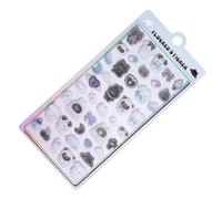 Generisch Autocollants floqués 3D - Autocollants animaux en feutre peluche | Autocollants décoratifs 3D mignons en relief de dessin animé pour enfants | Autocollants d'animaux 3D - Scrapbooking DIY