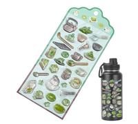 Generisch Autocollants mignons avec motif alimentaire, décoration pour scrapbooking, bouteille d'eau, salle de classe, récompense, mur, ordinateur portable, téléphone portable, skateboard