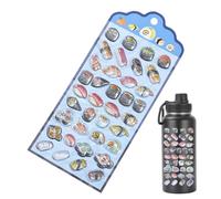 Generisch Autocollants mignons avec motif alimentaire - Décoration pour scrapbooking - Pour bouteille d'eau, salle de classe, récompense murale, ordinateur portable, téléphone portable, skateboard