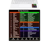 Generisch Autocollants raccourcis pour ordinateur portable - Guide de mots et de raccourcis, raccourcis clavier en PVC, aide au clavier de référence PC, étiquettes d'accès rapide, booksAir/Pro de 13 à