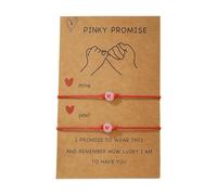 Generisch Avec Bracelet Bracelet Pour Inoxydable Anneaux Love Couple For Friends Mascot Charm Lovers Bracelet Noir Cadeau Avec Rhodonite Bijoux (C, One Size)