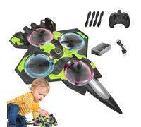 Generisch Avion RC - Avion télécommandé pour adultes - 2,4 GHz - Jeu de plein air - Jouet d'aviateur pour adultes et filles débutants - Park Yard Playground