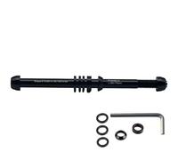 Generisch Axe de vélo - d'aluminium Adaptateur de vélo d'appartement | Potence de Montage de Roue arrière, kit de Fixation Universel pour vélo de Route, Noir, pour l'entraînement et Le Sport