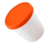 Generisch Bac à glace fait maison - Bac de rangement étanche pour aliments surgelés, gobelets à glace réutilisables pour desserts congelés faits maison, 0,9 l chacun