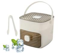 Generisch Bac à glace pour congélateur - Forme de cube de refroidissement - Design de type presse, grande capacité pour la fabrication de glace pour cuisine, pique-nique, camping