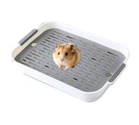Generisch Bac de toilette antidérapant pour petits animaux de compagnie - Pour lapins nains, furets, hérissons, écureuils, chinchillas, hamsters