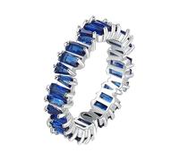 Generisch Bague de sport avec pierres précieuses multicolores, 9, Cuivre, Pas de pierre précieuse
