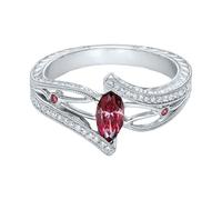 Generisch Bagues de céréales Fashion Jewelry Design Points forts Parfait pour les engagements de mariage et les anneaux Jeu de cartes Forêt sombre, C, Alliage de zinc