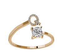 Generisch Bagues en silicone pour cigarette - Strass - Oxyde de zirconium - Ouvertes - Réglables - Accessoires - Cadeaux - Élégantes bagues en diamant pour femmes - Jeu de cartes - Réédition
