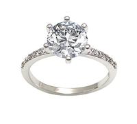 Generisch Bagues pour garçons Personnalisées Princesse Zircon Bagues de fiançailles Bagues Rose Femme, 7, Métal, Aucune pierre précieuse