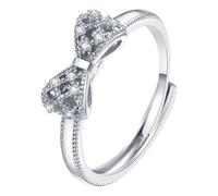 Generisch Bagues pour la fabrication de bijoux en tant qu'accès à la mode La bague Caractéristiques Design en forme de papillon symbolisant le dôme et la beauté Montrant la personnalité et le bouton