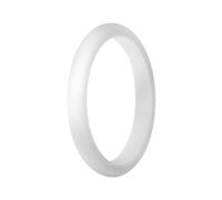 Generisch Bagues pour la fabrication de bijoux hommes et femmes, bague en silicone, bague de jeu de couples, bagues de jeu de lancer (blanc, C)