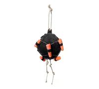 Generisch Balle à friandises pour - Boule de foin pour | Distributeur de nourriture robuste et lent en tissu Oxford à suspendre, jouet interactif pour chevaux, chèvres et animaux de ferme, inspiré des