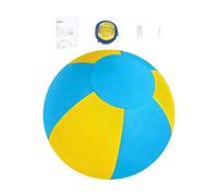 Generisch Balle de chapeau pour chien - Balle interactive qui bouge - 20,5 x 13 x 13 cm - Balle de cheval pour piscine, jardin, occupation, ennui, soulagement du stress