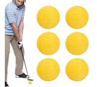 Generisch Balle de golf d'exercice - 4 cm - Petites balles d'exercice de golf en polyuréthane - Réutilisables - Multifonctionnelles - Lumineuses et douces - Pour hommes, femmes, filles, cadeaux