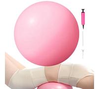 Generisch Balle de Pilates - 25 cm - Anti-crevaison - Antidérapante - Portable - Mini balle de yoga Pilates - Pour rééducation, barre de yoga, entraînement à domicile, bureau, entraînement, stabilité