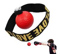 Generisch Balle d'entraînement de Boxe, Bandeau de réflexe, Bandeau de | réflexe, accessoire de fitness d'intérieur, entraîneur de boxe portable pour cour, parcs, salon, chambre à coucher, salle de