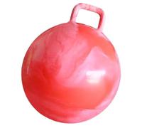 Generisch Balle sauteuse gonflable avec poignée - Jouet d'extérieur - Jouet de mouvement pour l'extérieur - Pour filles, jardin, maison, école, maternelle, entraînement, anniversaire