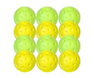 Generisch Balle silencieuse - Lot de 12 balles d'exercice souples de 7,4 cm - Convient pour l'entraînement et les séances d'exercice sur les terrains intérieurs et