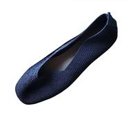 Generisch Ballerines d'été confortables pour femme, chaussures décontractées, chaussures simples, chaussures respirantes, respirantes, pour aller au travail ou à un rendez-vous, ballerines élégantes