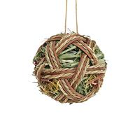 Generisch - Balles à mâcher - Kit de jouets naturels à mâcher - Système d'activité à mâcher pour enrichir les animaux, balles de jeu en fibre sûres pour lapins, chinchillas, cochons d'Inde, maison