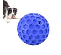 Generisch Balles grinçantes pour chiens | Balle interactive en caoutchouc robuste - Balles rebondissantes pour chiens - Pour la dentition, le rapport, le jeu, l'entraînement et contre l'ennui