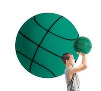 Generisch Ballon de basket silencieux rebondissant, taille 3/5/7, 2025 Silent Foam Basketball, Mini basket-ball silencieux, pour l'entraînement à la maison, sans revêtement, convient pour l'intérieur