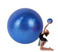 Generisch Ballon de gymnastique en PVC - 15 cm - Anti-encombrement et accessoire d'équilibre - Ballon d'entraînement à paillettes pour pilates, musculation, yoga, étirements et maison ou salle de