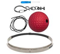 Generisch Ballon de réaction de boxe, entraînement rapide et réflexe | Lot de bandeaux d'entraînement en silicone pour la maison, la chambre, le dortoir, la salle de sport pour hommes, femmes