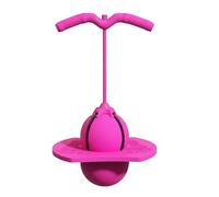 Generisch Ballon Sauteur avec poignée - Jouet Amusant avec Pompe pour Les sauts élevés - Balles à Sauter pour pour Jouer et Faire du Sport, pour l'entraînement en Mouvement, la Coordination