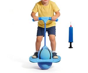 Generisch Ballon sauteur avec poignée - PVC anti-éclatement, jouet assis et sauteur pour tout-petits, équipement de jeu de sport actif | Pull géant, kit d'activités de plein air rétro pour