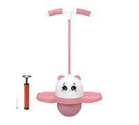 Generisch Ballon sauteur pour - Forme de panda LED - Lumières colorées - Jouet antidérapant - Planche d'équilibre pour l'extérieur, anniversaire, Noël, Nouvel An, Pâques