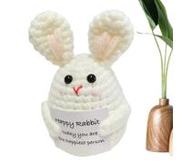 Generisch Bambou - 5,5 x 9,5 cm - Uncinetto - Portafortuna en polyester - Décoration artigianale fatta a Mano Con Design Unico, Regalo creativo per Amici e casa